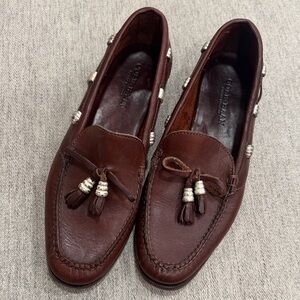 Cole Haan vintage Tassel leather Loafers classic preppy